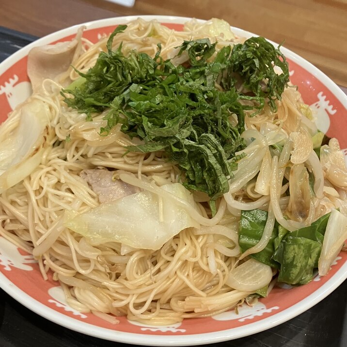 たっぷりフランス産オリーブオイル焼きそうめん